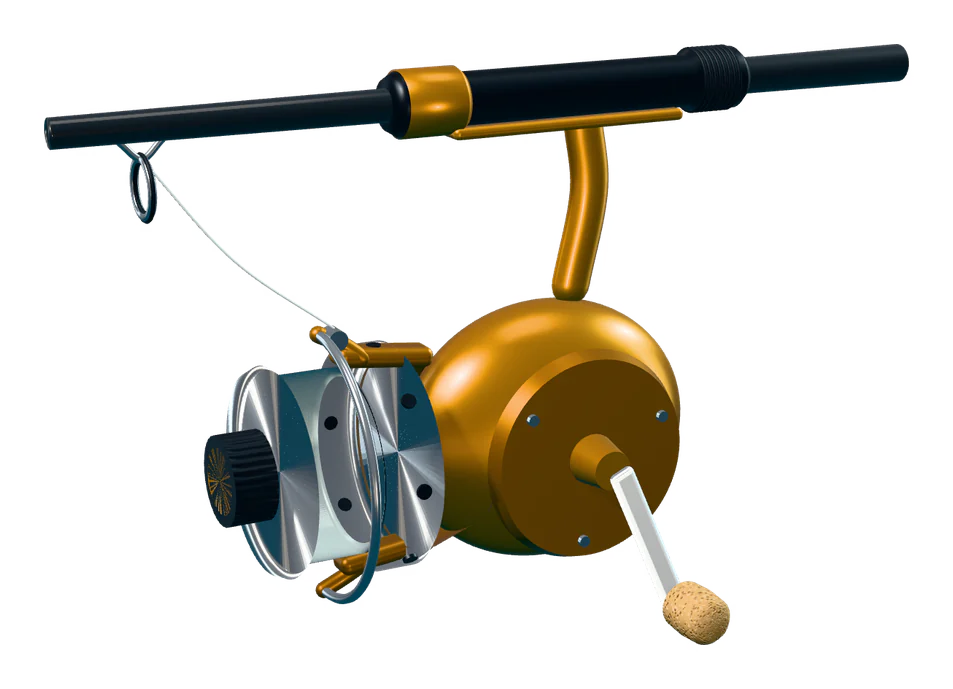 A fishing reel